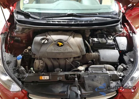 2013 Hyundai Elantra Gls из США, поврежденный, VIN 5NPDH4AE8DH432405